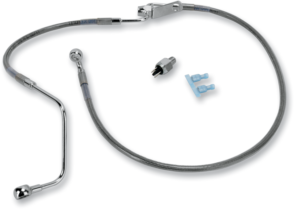 Brake Line - Rear - Stainless Steel - Lutzka's Garage