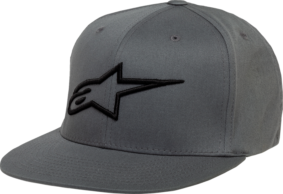 Ageless Flat Bill Hat - Charcoal/Black - Small/Medium - Lutzka's Garage