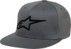 Ageless Flat Bill Hat - Charcoal/Black - Small/Medium - Lutzka's Garage