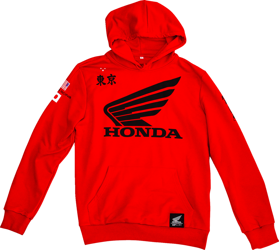 Honda Factory Sweatshirt - Red - 2XL - Lutzka's Garage