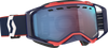 Prospect Snow Goggles - Blue/Red - Enhancer Blue Chrome - Lutzka's Garage