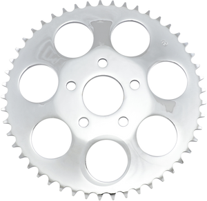 Rear Wheel Sprocket - 49 Tooth - Chrome - Lutzka's Garage