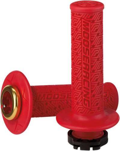 Grips - Lock-On - Red/Gold
