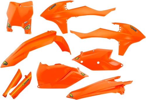 Body Kit - Powerflow - Fluorescent Orange/White