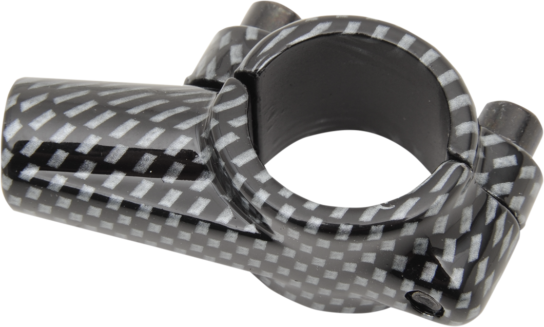 Mirror Mount - 7/8 - Carbon - Left