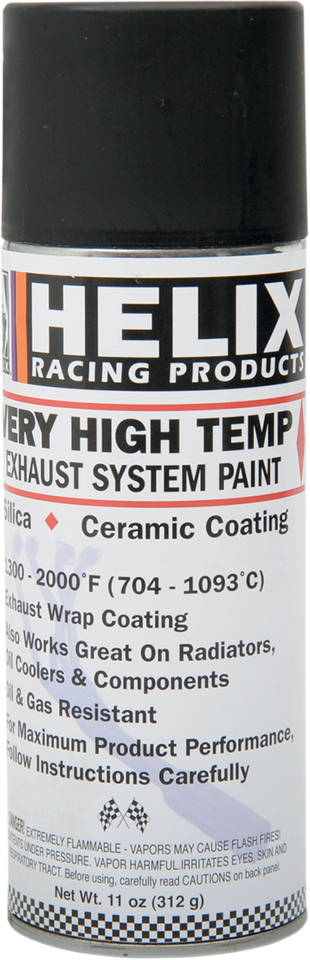 High-Temperature Paint - Black - 11 oz. net wt. - Aerosol - Lutzka's Garage
