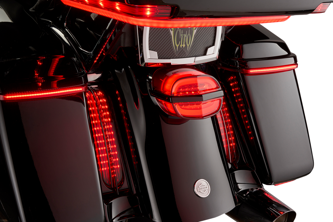 Taillight - Red Lens - without License Plate Light - Lutzka's Garage