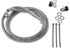 Brake Line - Front - +4" - Stainless Steel - Lutzka's Garage