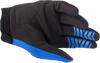 Youth Full Bore Gloves - Blue/Black - 2XS - Lutzka's Garage
