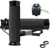 Grips - Heated - Custom Contour - Metric - Black - Lutzka's Garage