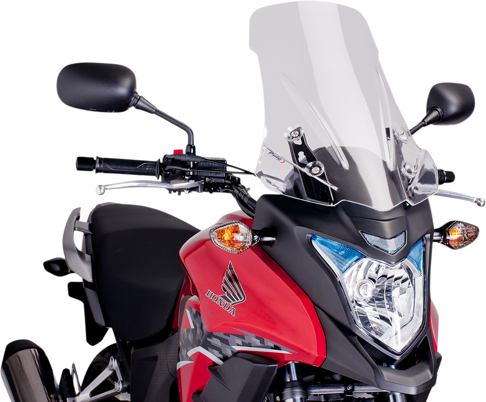 Race Windscreen - 19" - Clear - Tour - Lutzka's Garage