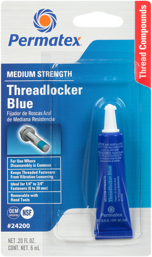 242 Threadlocker - Blue - 0.2 U.S. fl oz. - Lutzka's Garage