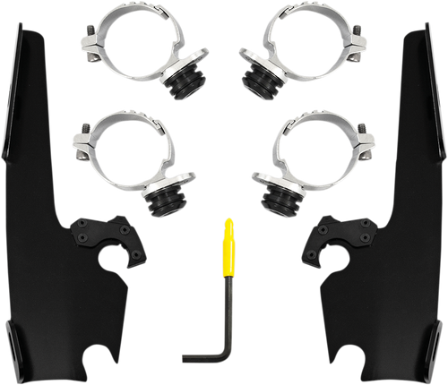 Batwing - Mounting Kit - Black - FXLR - Lutzka's Garage