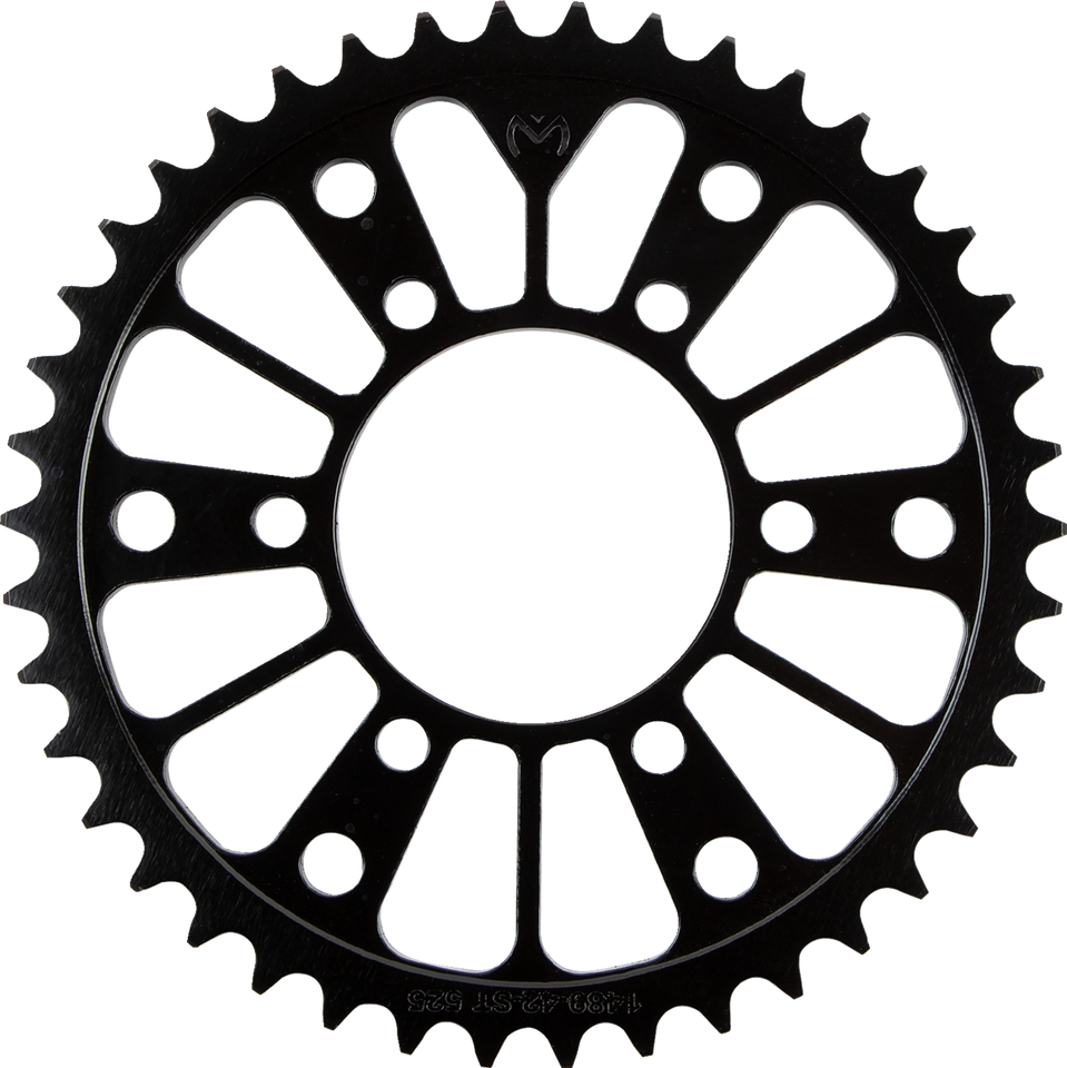 Steel Rear Sprocket - Kawasaki - 42 Tooth - Lutzka's Garage