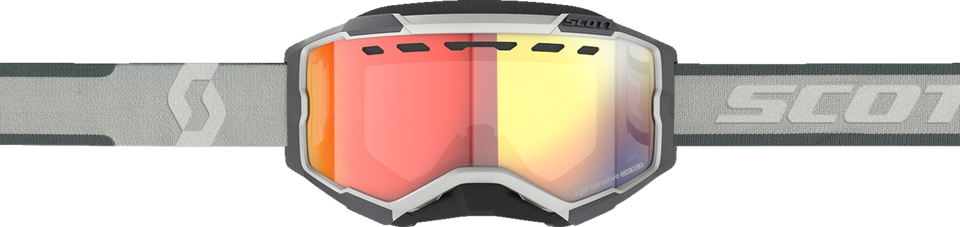 Fury Snow Goggles - Light Sensitive - Gray - Red Chrome - Lutzka's Garage