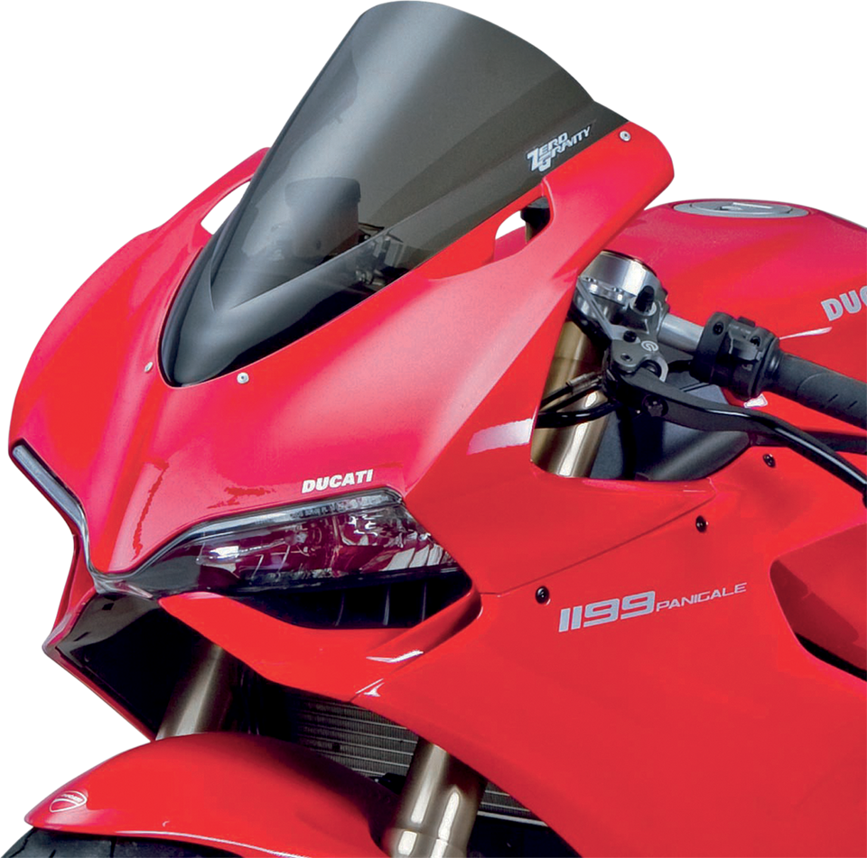 Double Bubble Windscreen - Smoke - Panigale