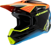 Youth Supertech M3 Helmet - Fray - Black/Orange/Yellow Fluo/Gloss - Small - Lutzka's Garage