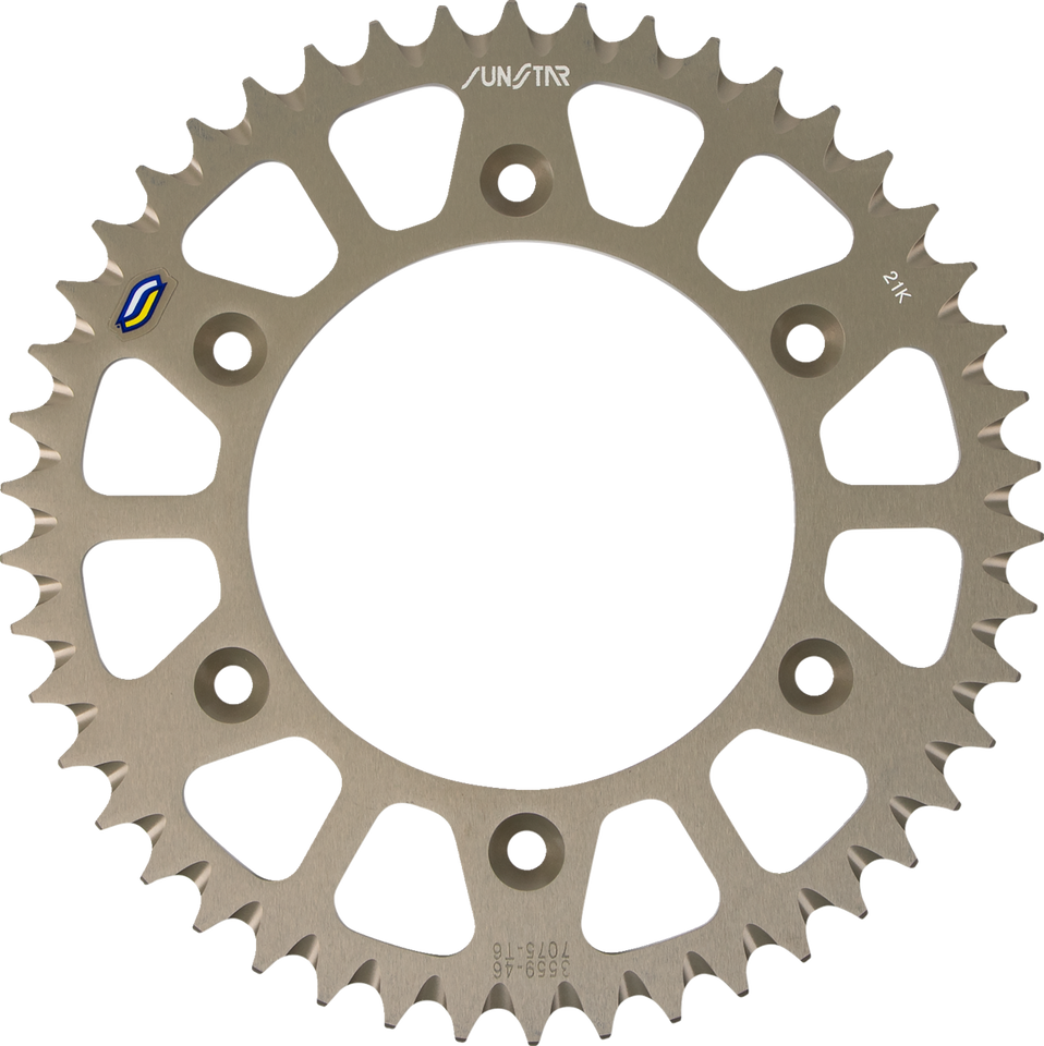 Rear Sprocket - 46 Tooth - Honda - Works/Gold - Lutzka's Garage