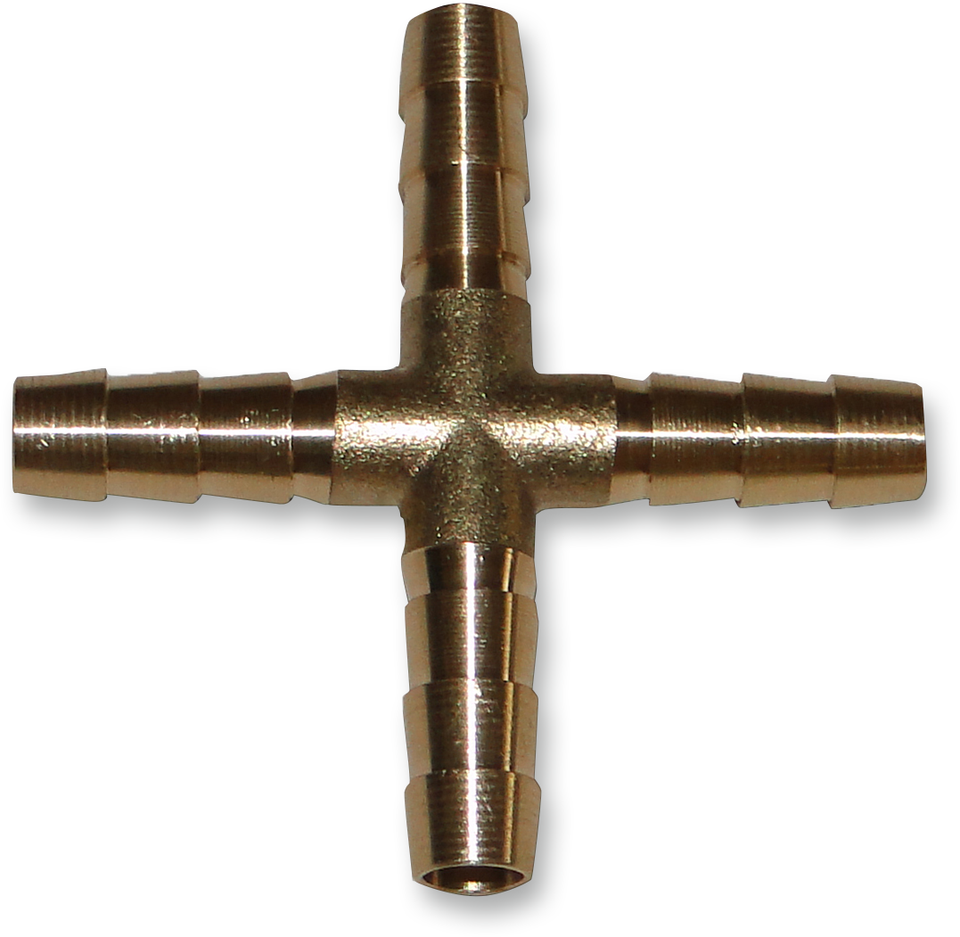 Hose Splicer - 4-Way - 1/4"