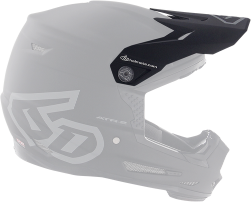 ATR-2Y Visor - Matte Black - Lutzka's Garage