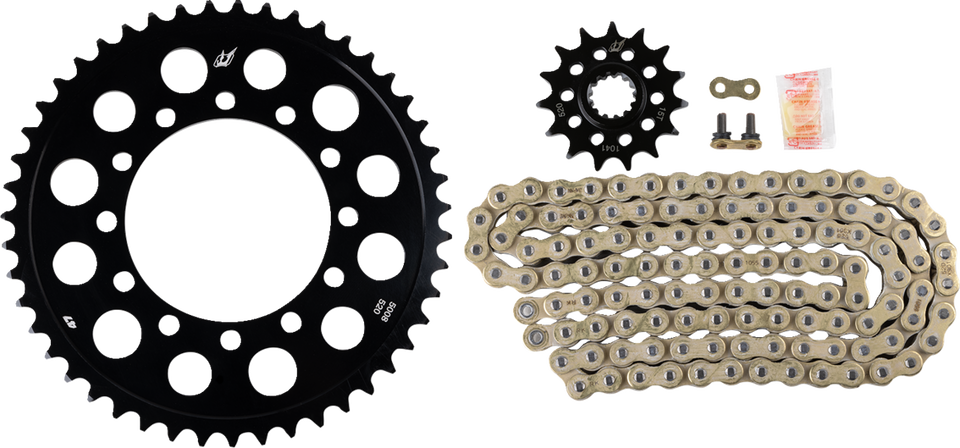 Aluminum Race Chain and Sprocket Kit - Yamaha YZF-R6