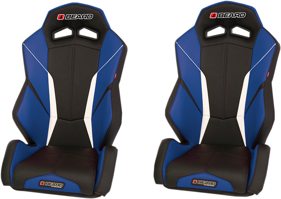 Seat - Torque V2 - Front - Black/Blue - Lutzka's Garage