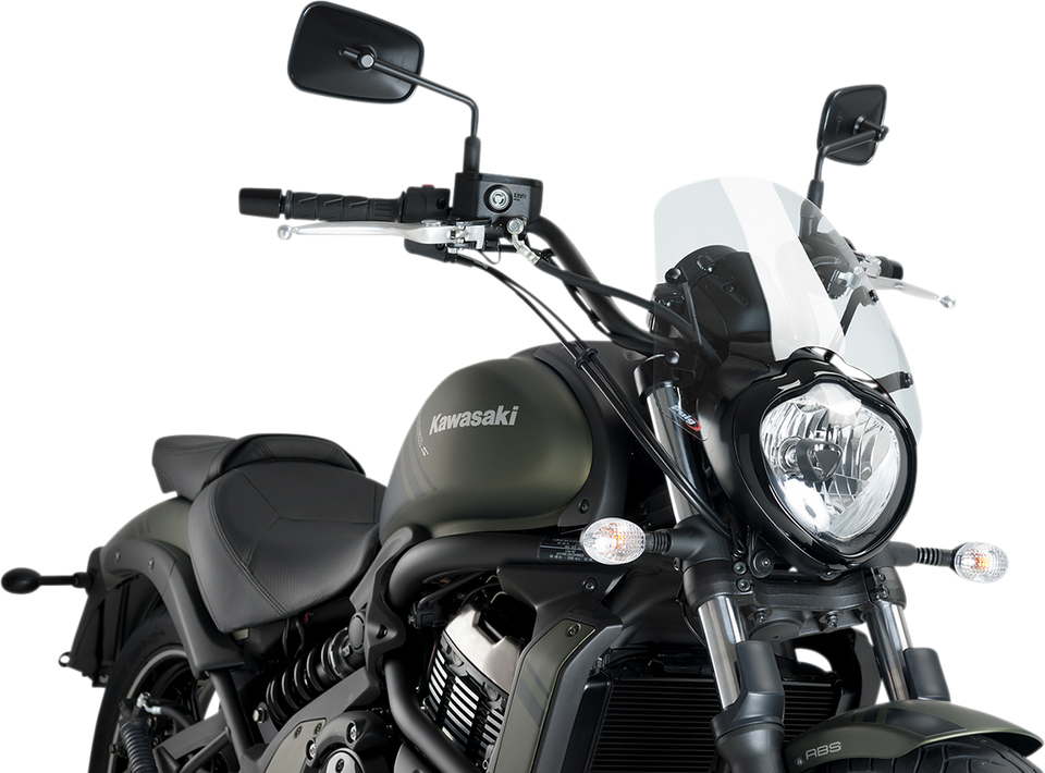 New Generation Windscreen - 12-1/4" - Clear - Vulcan - Lutzka's Garage