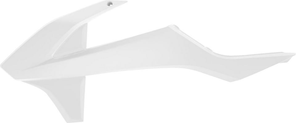 Radiator Cover - White - KTM - Lutzka's Garage