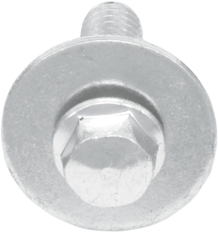 Bolts with Washers - Hex/Flange - M6 x 20 - 10 Pack