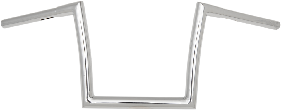 Handlebar - Strip - Fat - 1-1/4" - 10" Rise - Chrome - Lutzka's Garage