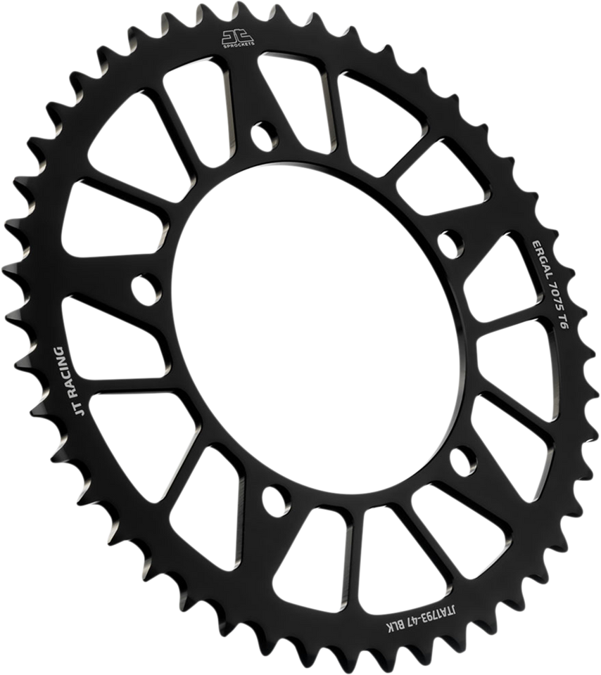 Rear Sprocket - Suzuki - Black - 47 Tooth - Lutzka's Garage