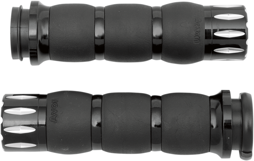 Grips - Rival Velvet Air - TBW - Black - Lutzka's Garage