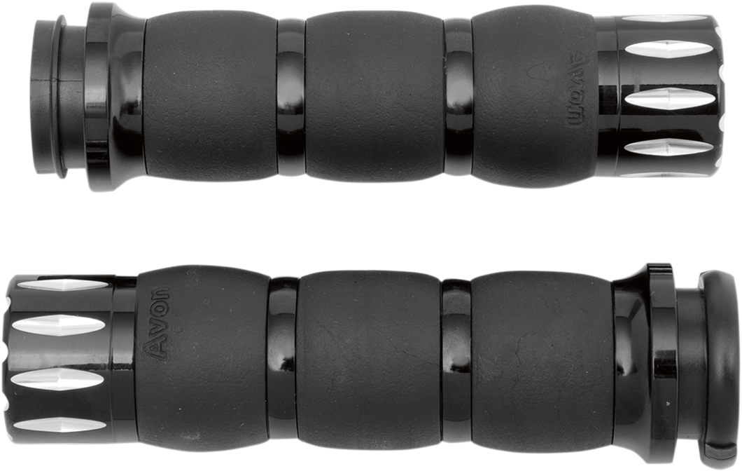 Grips - Rival Velvet Air - TBW - Black - Lutzka's Garage