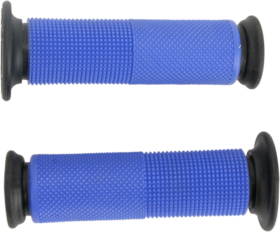 Grips - Superbike - Open - Blue - Lutzka's Garage
