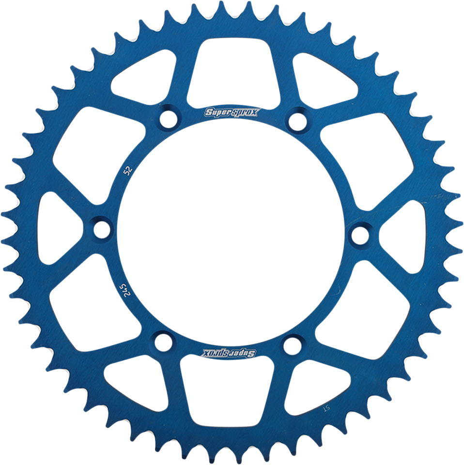 Rear Sprocket - Alloy - Blue - 52-Tooth - Lutzka's Garage