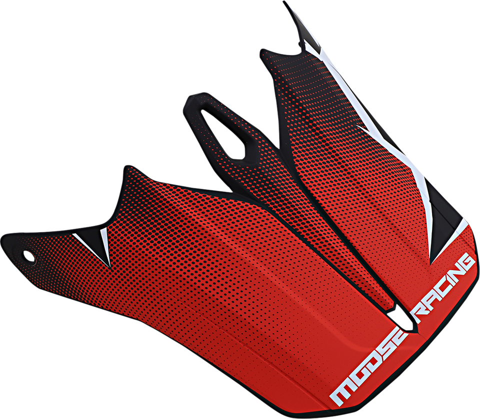 F.I. Agroid Visor Kit - Red/Black - Lutzka's Garage