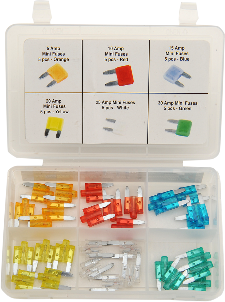 Fuse Assortment - Mini - LED - 30 Pack