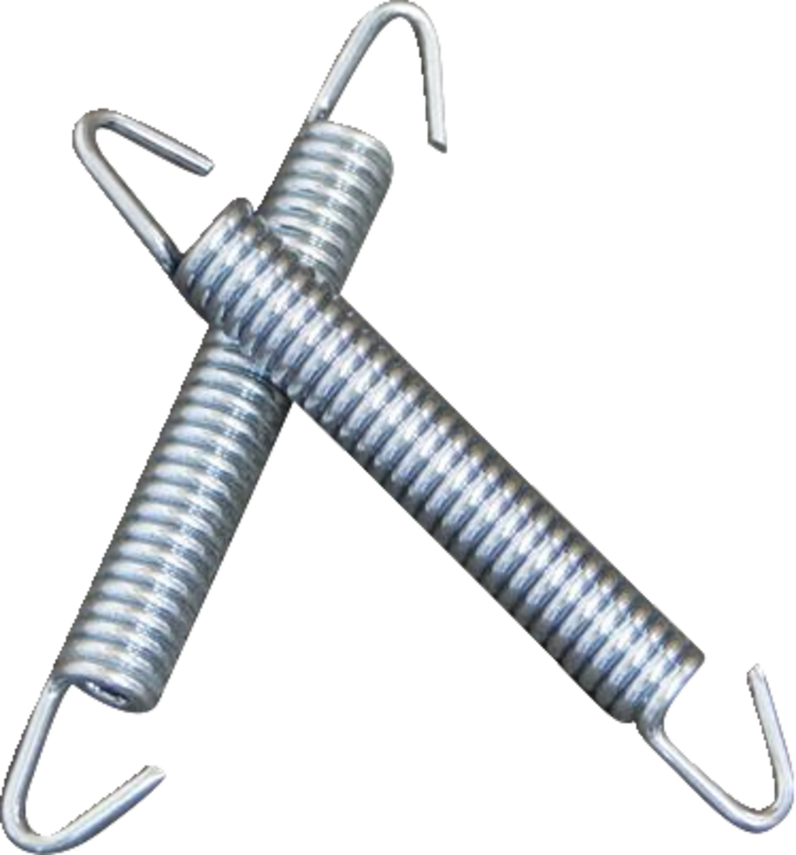Exhaust Springs - Zinc - 57 mm - Lutzka's Garage