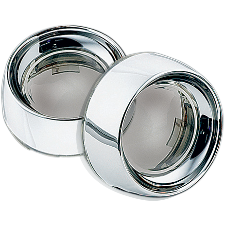 Deep Dish Bezels - Chrome/Smoke Lens