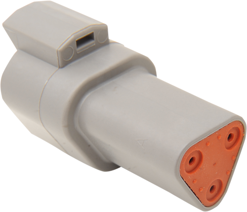 Deutsch Receptacle - 3 Pin - Gray - Lutzka's Garage