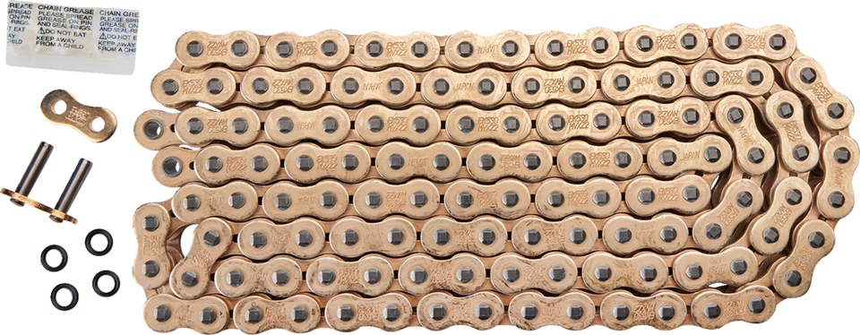 530 MVXZ2 - Drive Chain - 120 Links - Gold - Lutzka's Garage