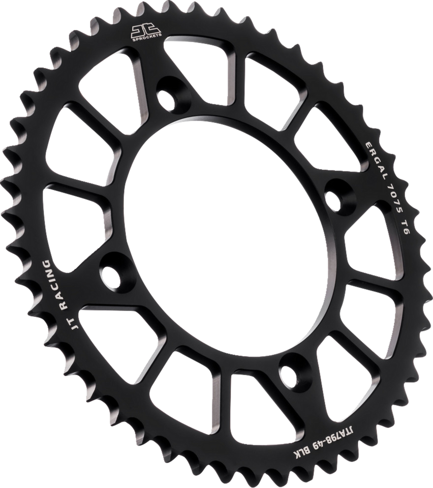 Rear Sprocket - Black - 49 Tooth - Suzuki/Yamaha - Lutzka's Garage