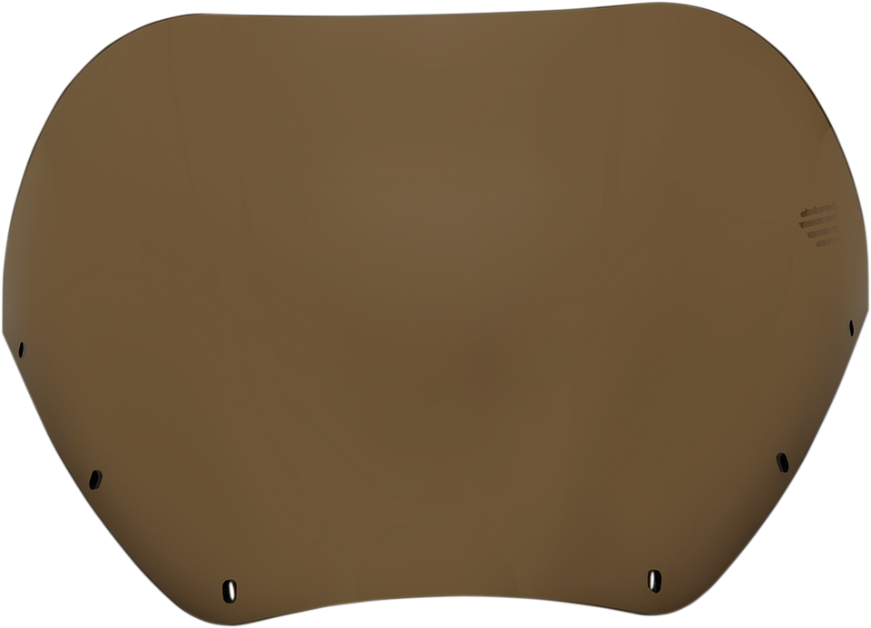 Road Warrior Windshield - Cafe Black Smoke - 7"