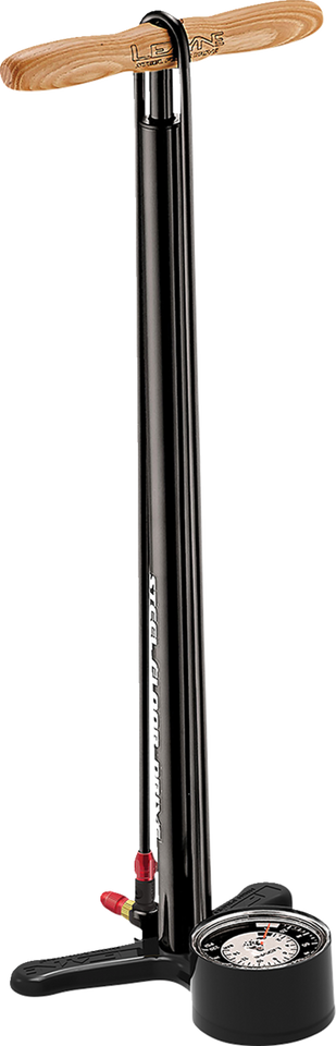 Floor Pump - 3.5" - Gloss Black - Lutzka's Garage