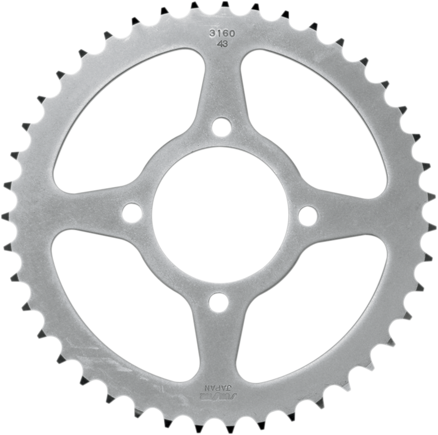 Rear Sprocket - 43-Tooth - Kawasaki - Lutzka's Garage