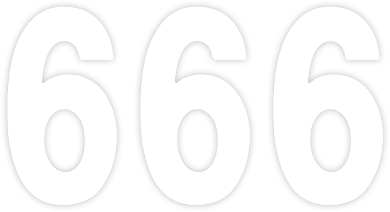 Pro Number 6 - White - 8" - Lutzka's Garage
