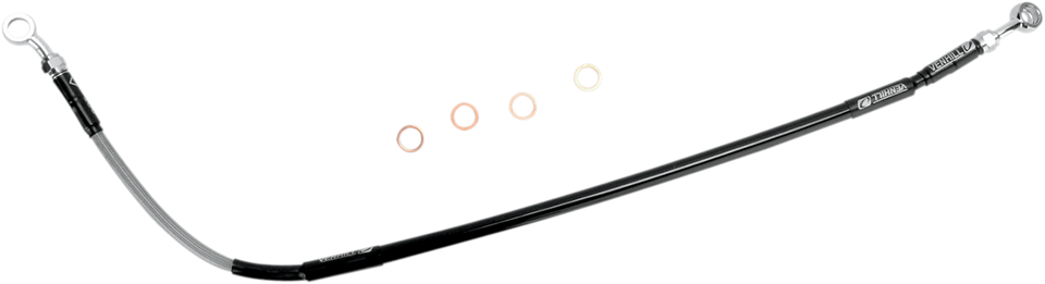 Brake Line - Rear - Stainless Steel - Honda - Lutzka's Garage