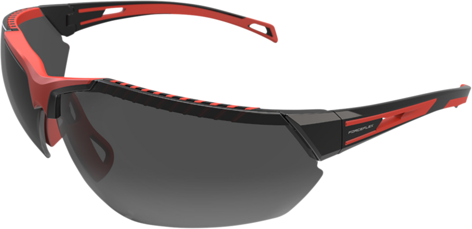 FF4 Sunglasses - Black/Red - Smoke - Lutzka's Garage