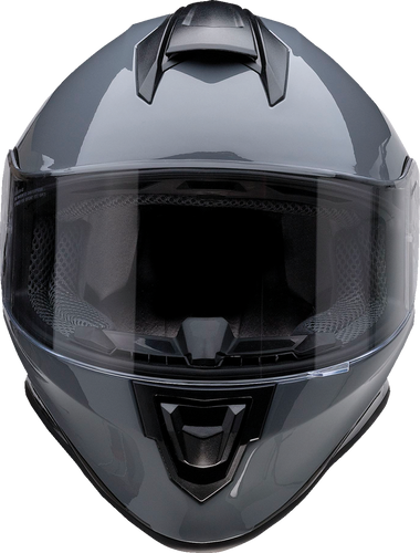 Youth Warrant Helmet - Kuda - Gloss Gray - Medium - Lutzka's Garage