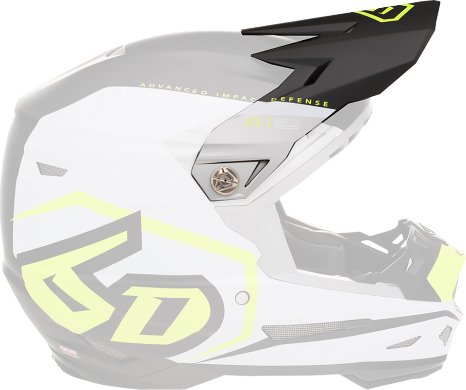 ATR-2 Visor - Delta - Neon Yellow - Lutzka's Garage